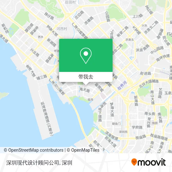深圳现代设计顾问公司地图