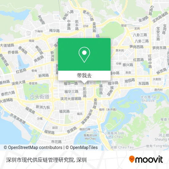 深圳市现代供应链管理研究院地图