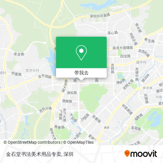 金石堂书法美术用品专卖地图