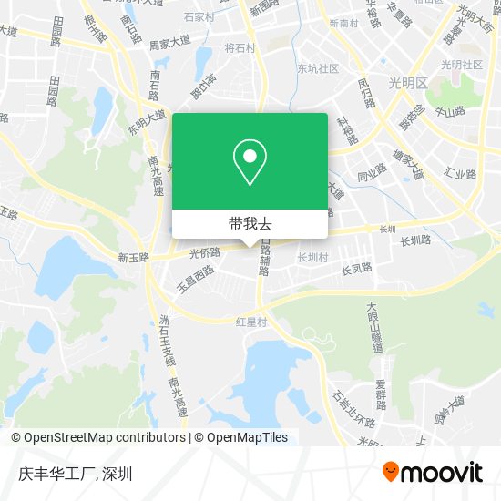 庆丰华工厂地图