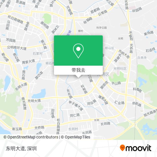 东明大道地图