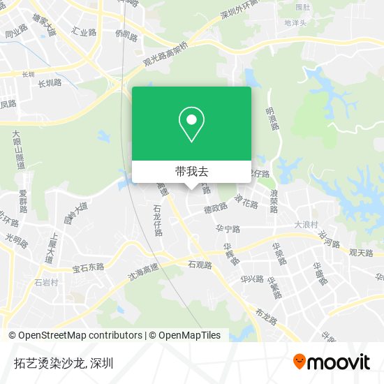 拓艺烫染沙龙地图