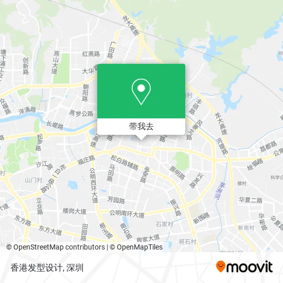香港发型设计地图