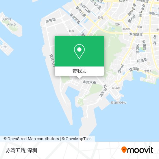 赤湾五路地图
