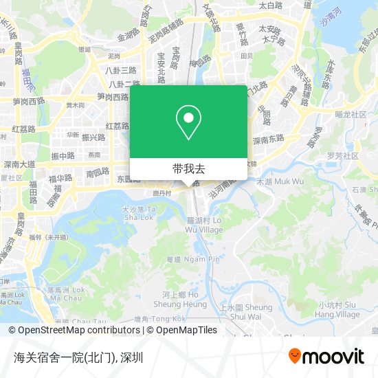 海关宿舍一院(北门)地图