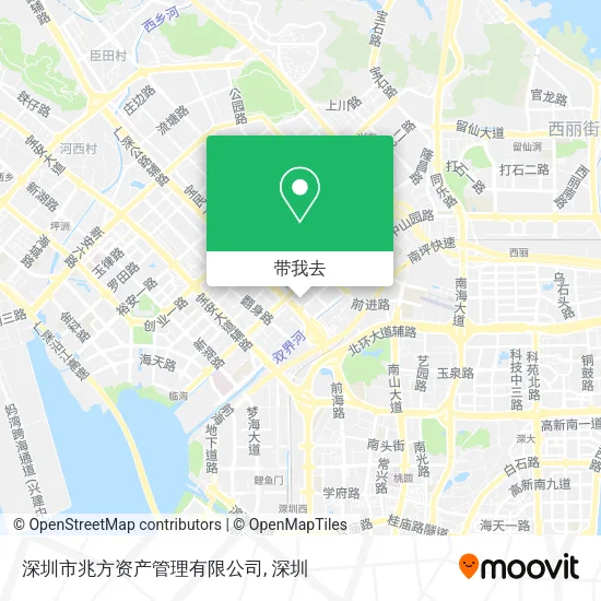 深圳市兆方资产管理有限公司地图
