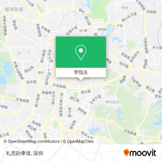 礼思跆拳道地图