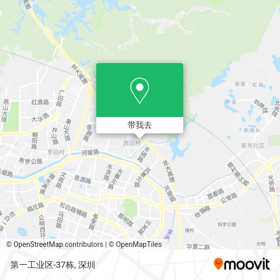 第一工业区-37栋地图