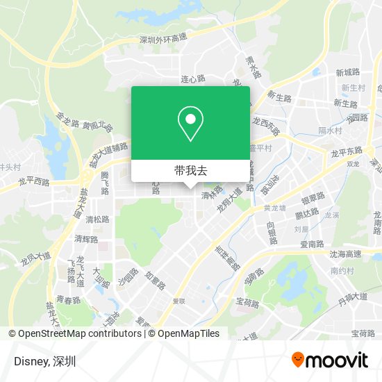 Disney地图