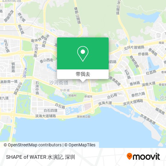 SHAPE of WATER  水演記地图