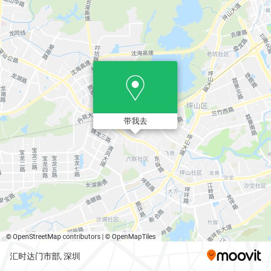 汇时达门市部地图