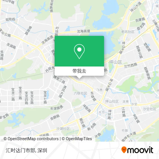 汇时达门市部地图