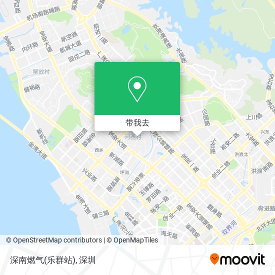 深南燃气(乐群站)地图