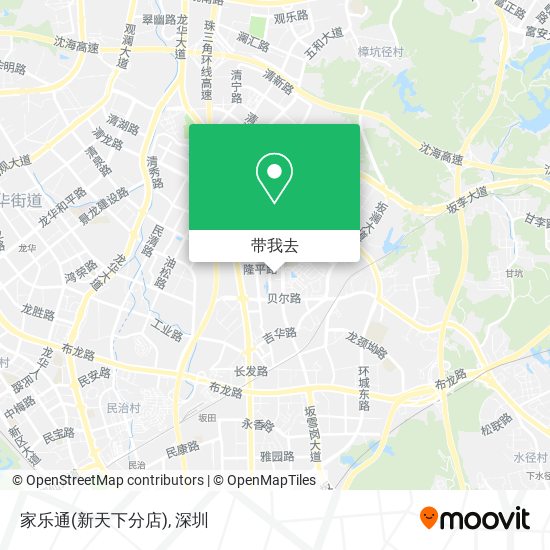 家乐通(新天下分店)地图