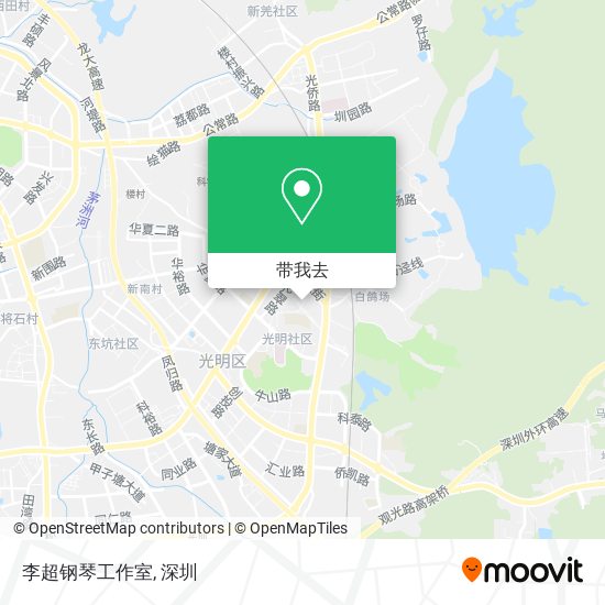 李超钢琴工作室地图