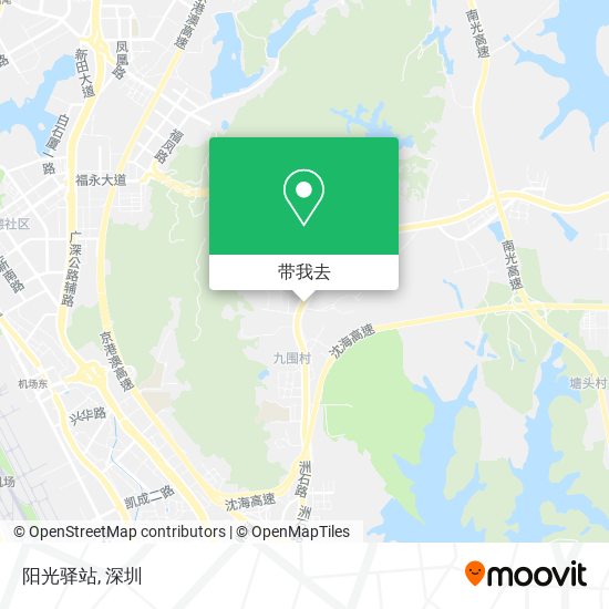 阳光驿站地图