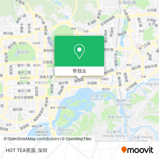 HOT TEA茶源地图