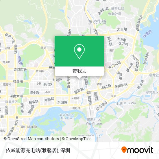 依威能源充电站(雅馨居)地图