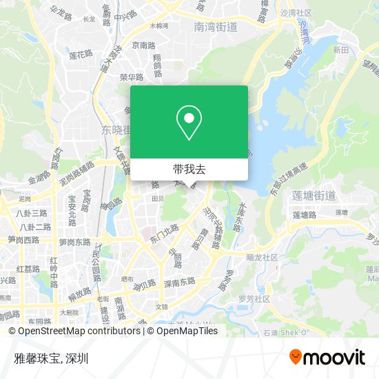 雅馨珠宝地图