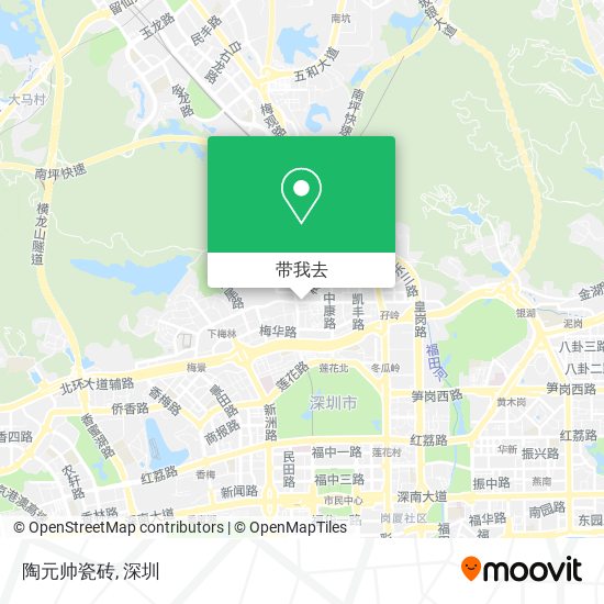 陶元帅瓷砖地图