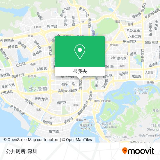 公共厕所地图