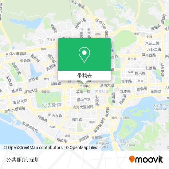 公共厕所地图