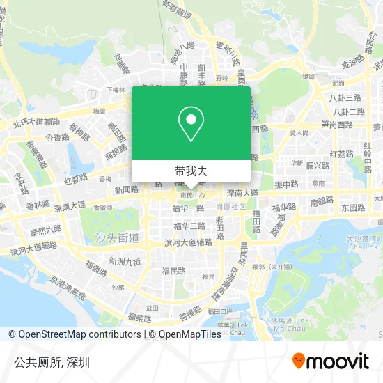 公共厕所地图