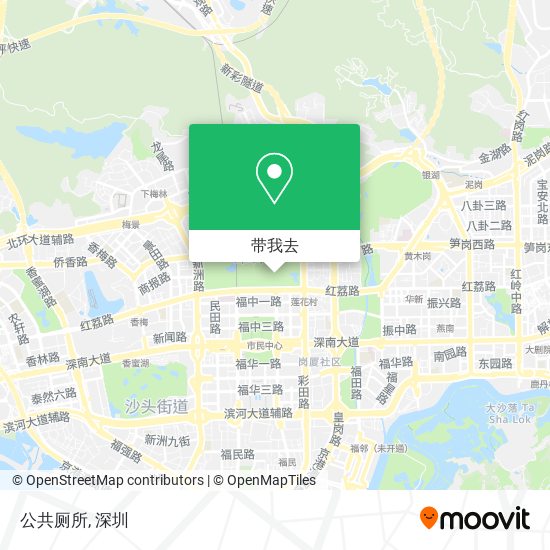 公共厕所地图
