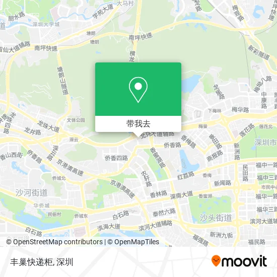 丰巢快递柜地图