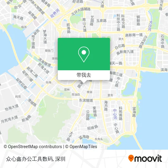众心鑫办公工具数码地图