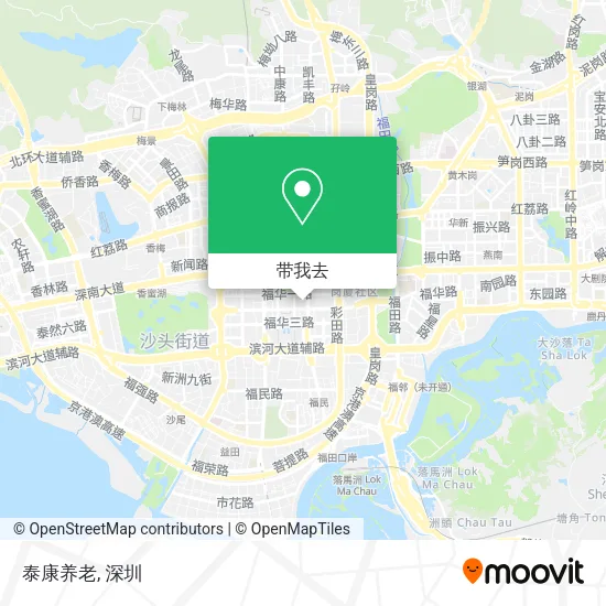 泰康养老地图