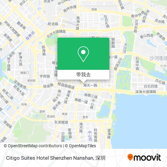 Citigo Suites Hotel Shenzhen Nanshan地图