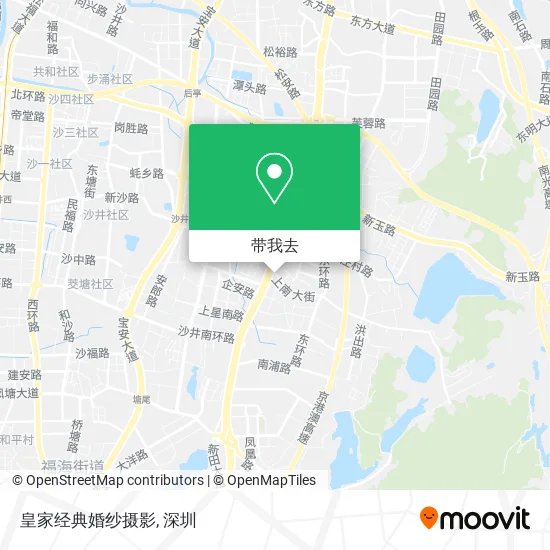 皇家经典婚纱摄影地图