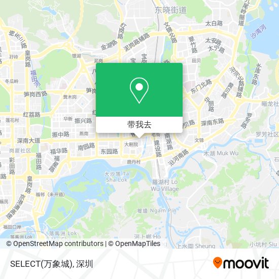 SELECT(万象城)地图