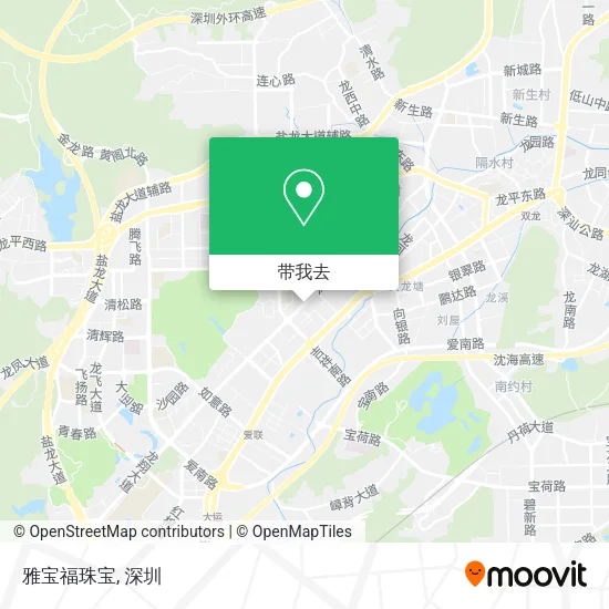 雅宝福珠宝地图