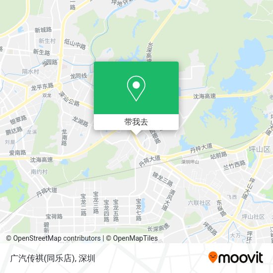 广汽传祺(同乐店)地图