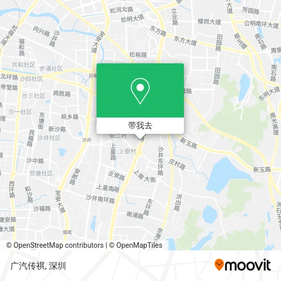 广汽传祺地图