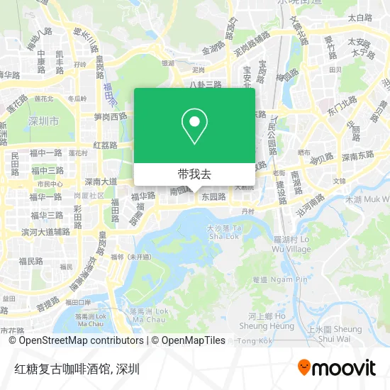 红糖复古咖啡酒馆地图
