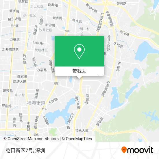 稔田新区7号地图