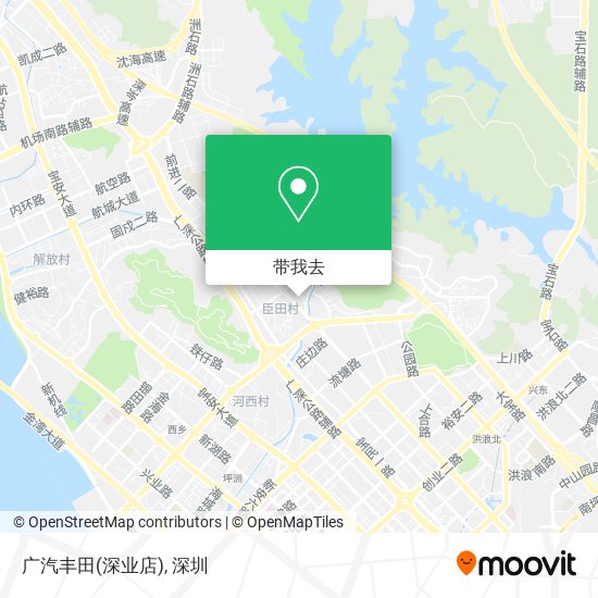 广汽丰田(深业店)地图