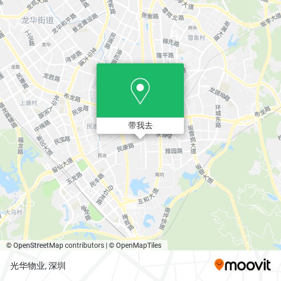 光华物业地图