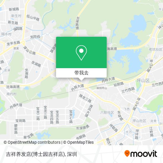 吉祥养发店(博士园吉祥店)地图