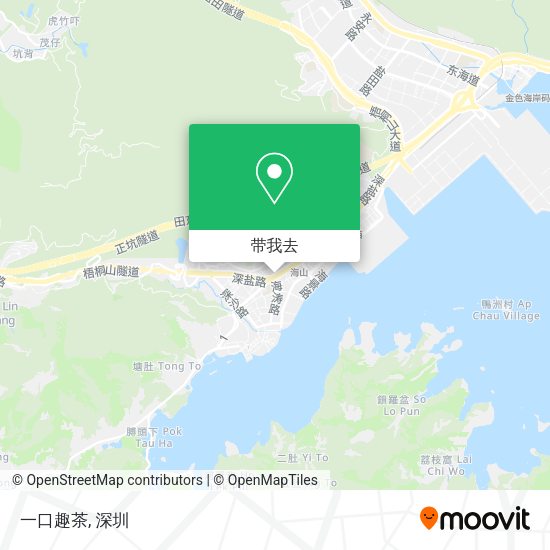 一口趣茶地图