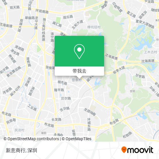 新意商行地图
