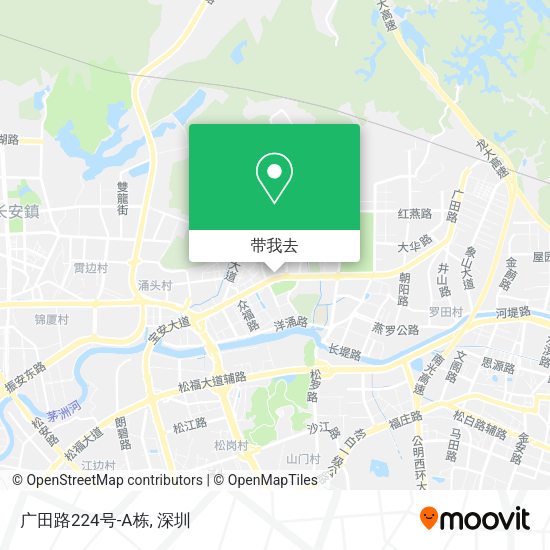 广田路224号-A栋地图