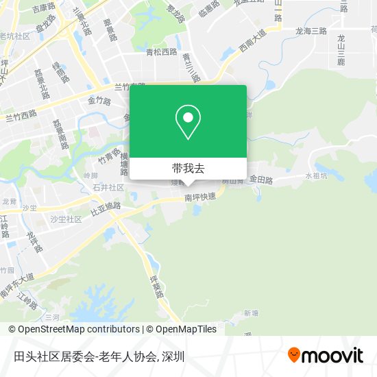 田头社区居委会-老年人协会地图