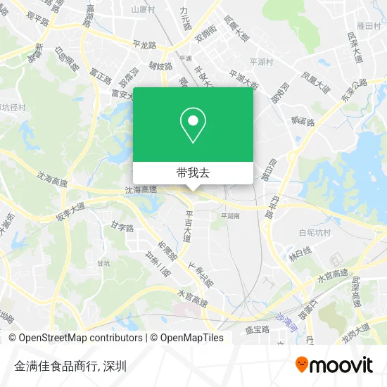 金满佳食品商行地图