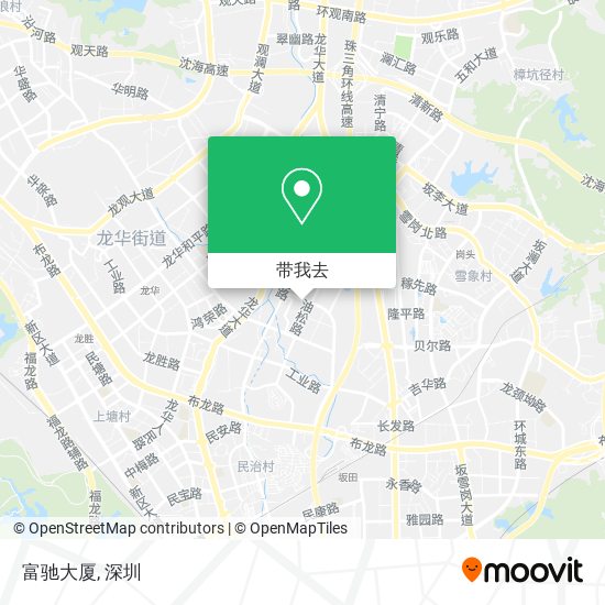 富驰大厦地图