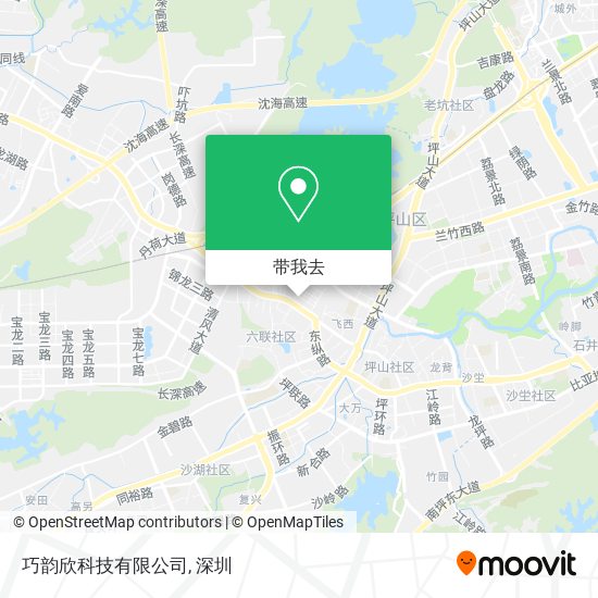 巧韵欣科技有限公司地图