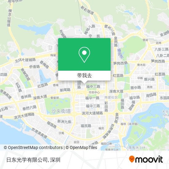 日东光学有限公司地图